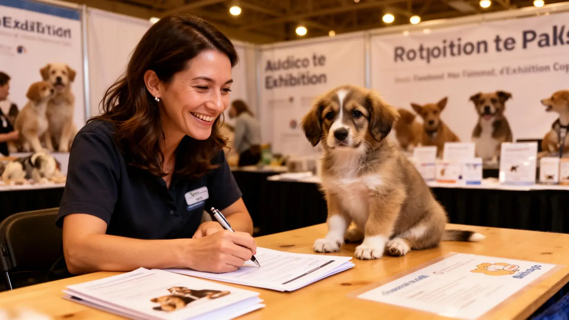 Adoption en salon