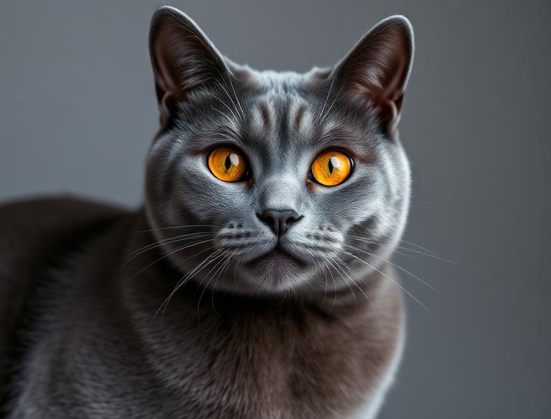 Chartreux chaton race chat salon expo/vente